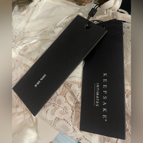 KEEPSAKE the Label White Silk Slip Dress - Picture 2 of 2